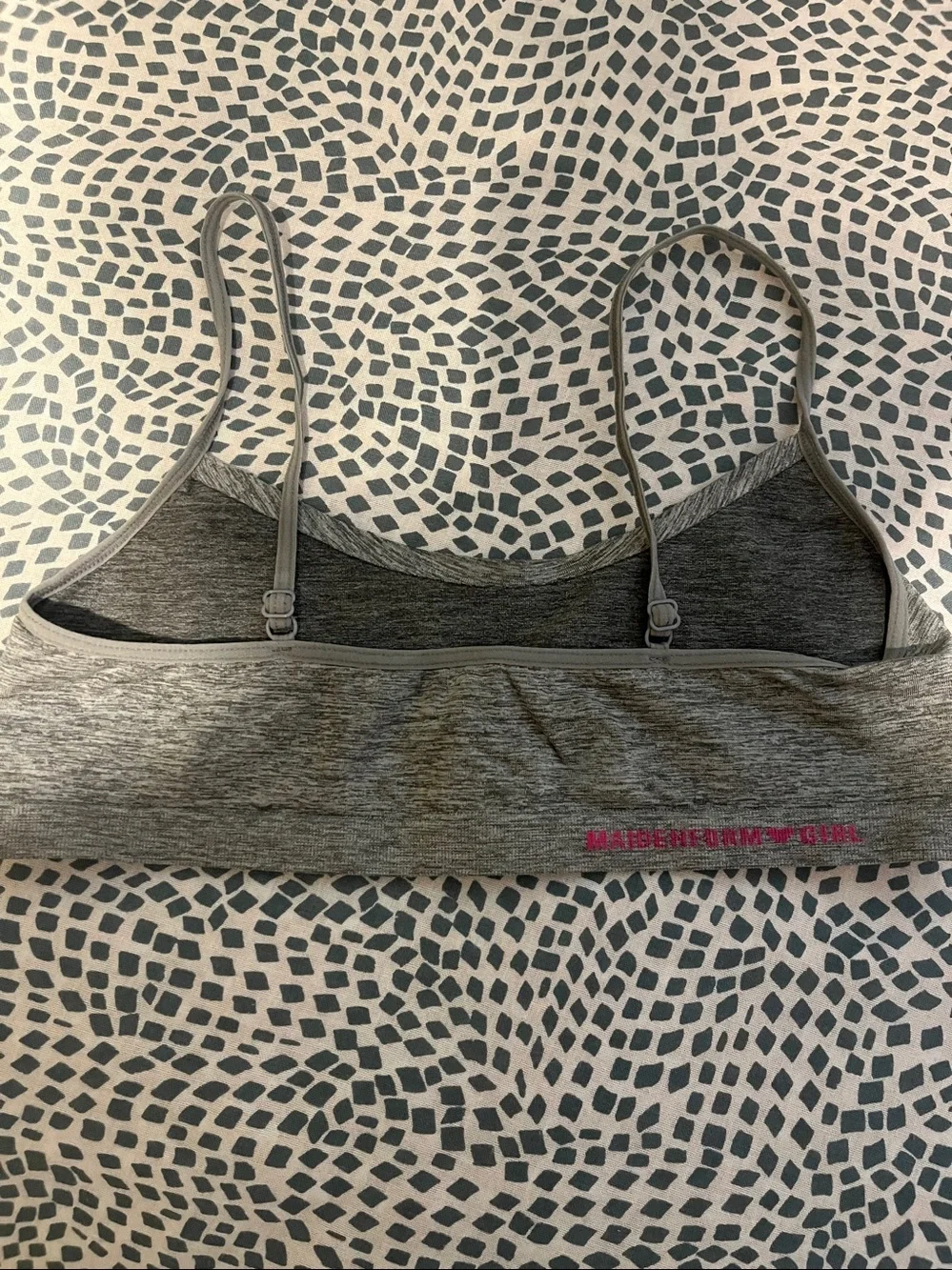 Maiden form Gray Youth Seamless Cropped Bralette